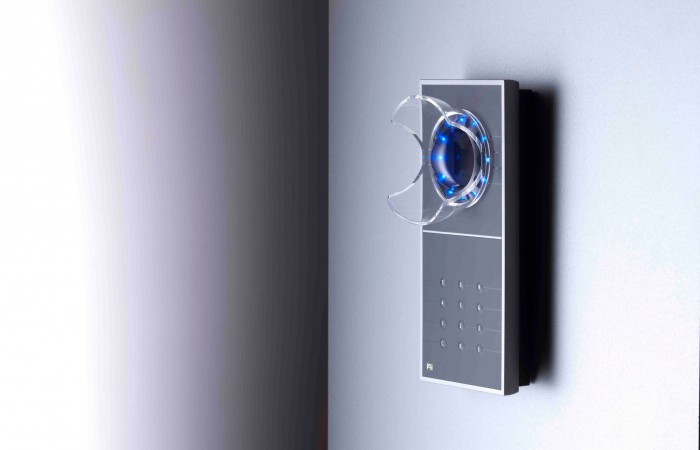 INTUS 1600PS Leser Wandmontage mit Hygieneschutzauflage