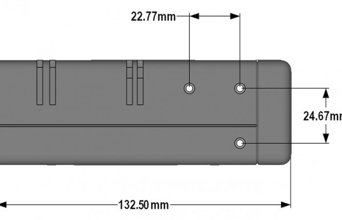 AKCP sensorProbe4 Abmessungen