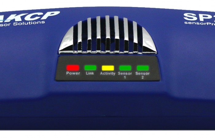 AKCP sensorProbe2 - LEDs aktiv